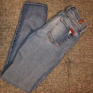 7 For All Mankind “Ankle Skinny” jean